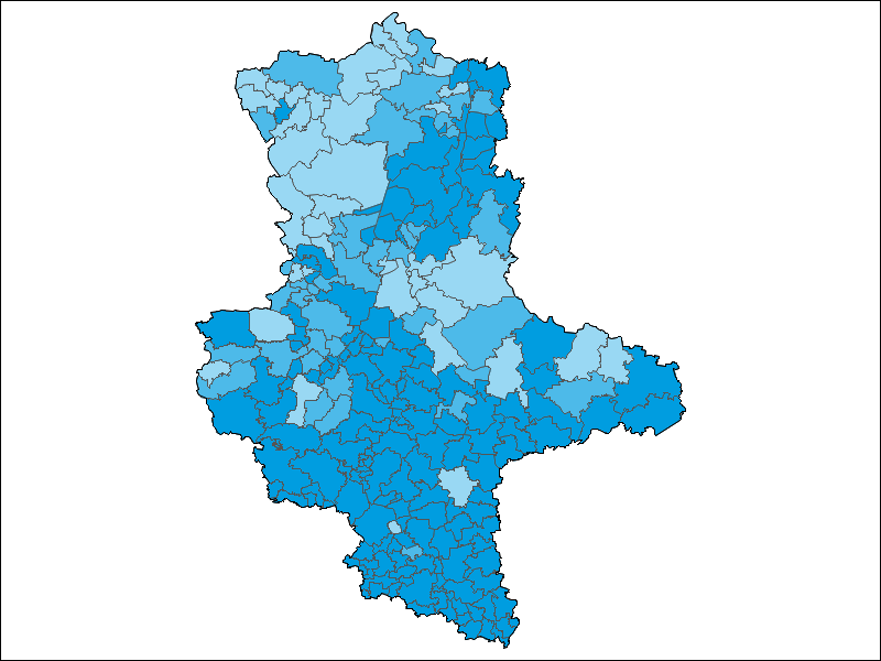 Anteil Stimmen - AfD